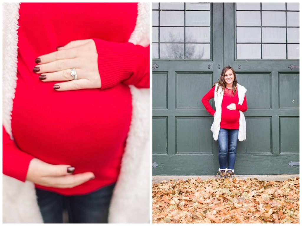 winter maternity session, Samantha Ludlow Photography, Syracuse photographer