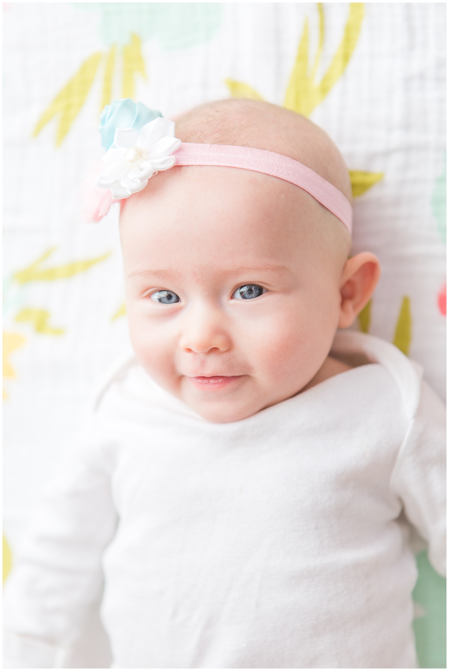 Abigail Joy 4 Months Old, Samantha Ludlow Photography, Syracuse photographer