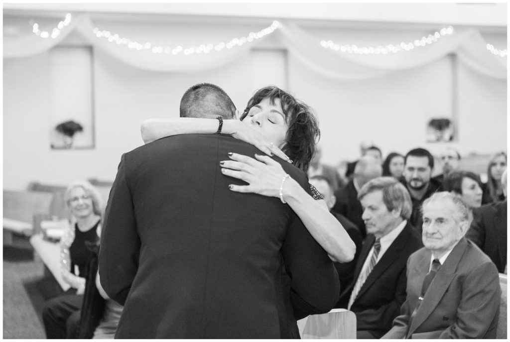 Ceremony, winter wedding at Orchard Vali, Samantha Ludlow Photography, Syracuse wedding photographer