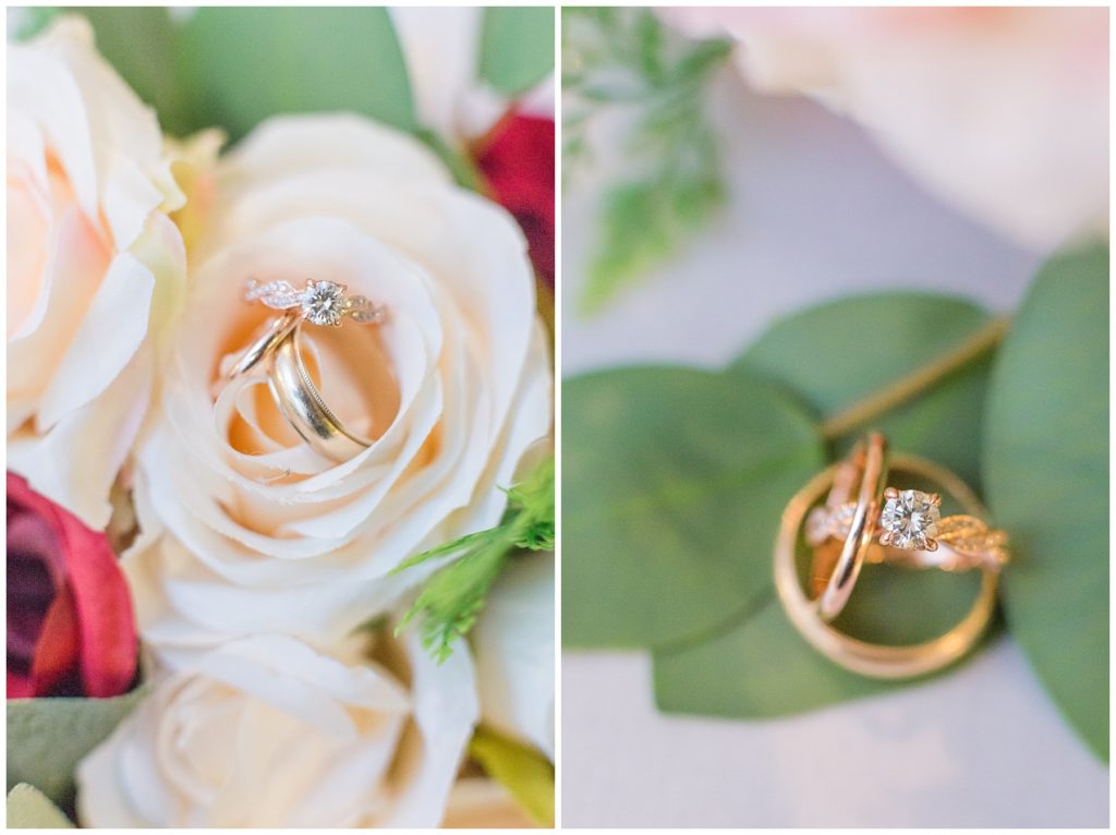 rings, winter wedding at Orchard Vali, Samantha Ludlow Photography, Syracuse wedding photographer