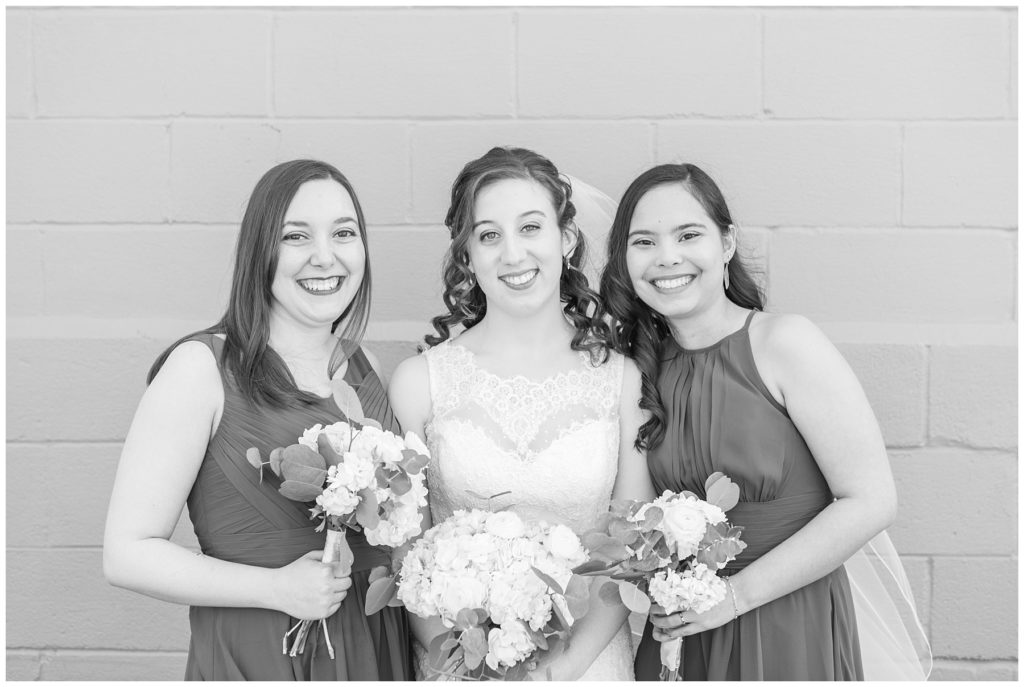bridal party, intimate wedding amid the coronavirus crisis, Samantha Ludlow Photography, Syracuse wedding photographer