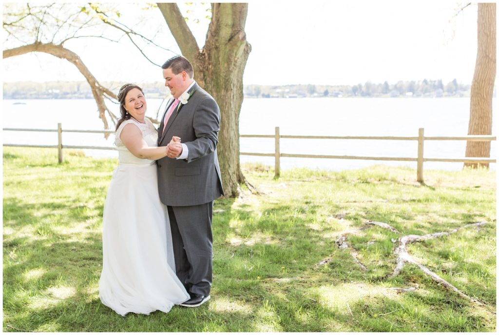 intimate coronavirus wedding, Samantha Ludlow Photography, Syracuse wedding photographer