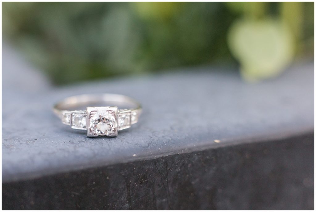 engagement ring, engagement session at Barry Park, Samantha Ludlow Photography, Syracuse photographer, Syracuse wedding photographer