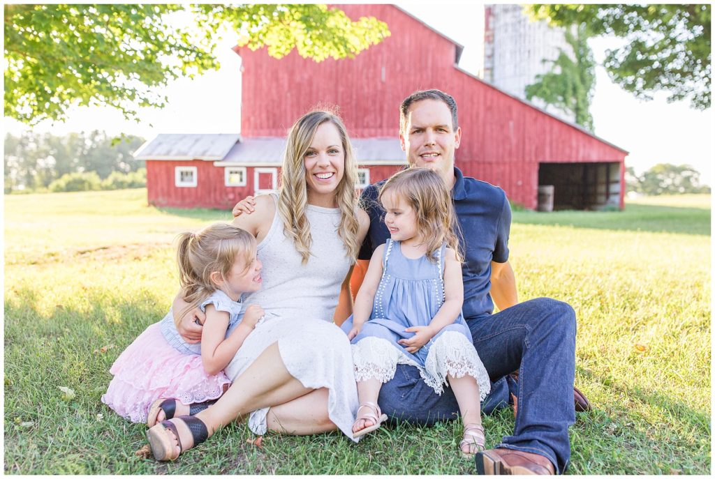family photos at our farm, Samantha Ludlow Photography, Syracuse photographer, Syracuse family photographer