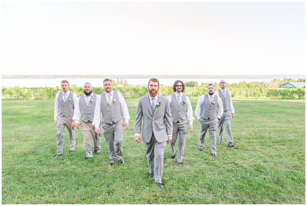 Groomsmen, Finger Lakes wedding at Fox Run Vineyards, Samantha Ludlow Photography, Syracuse wedding photographer, Finger Lakes wedding photographer