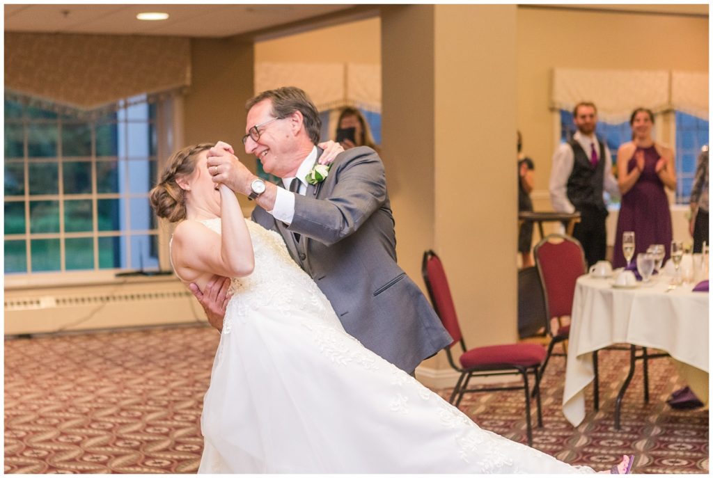 father daughter dance, fall wedding at Brooklea Golf Club, Samantha Ludlow Photography, Syracuse photographer, Syracuse wedding photographer, Rochester wedding photographer