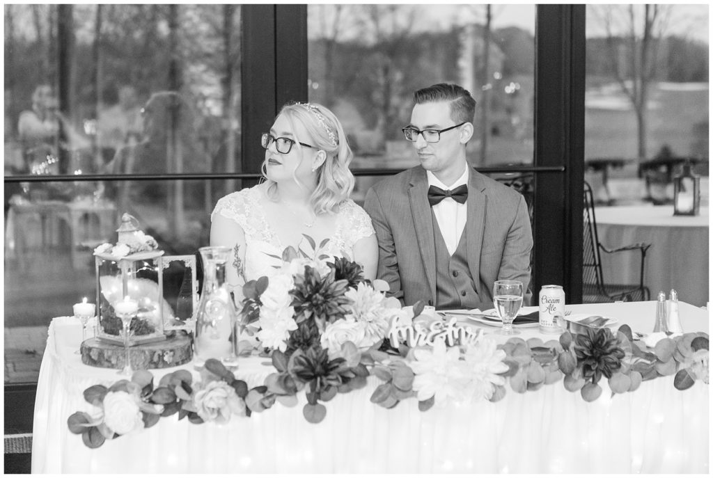 toasts, fall wedding at Ravenwood Golf Club, Samantha Ludlow Photography, Syracuse wedding photographer