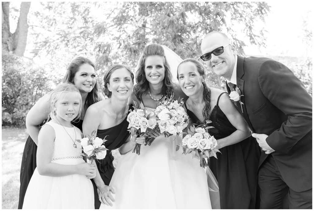 Bridal party portraits, wedding on Oneida Lake, Samantha Ludlow Photography, Syracuse photographer, Syracuse wedding photographer