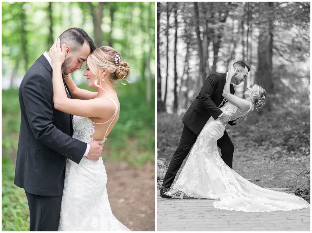 bride and groom portraits, wedding at Tailwater Lodge, Samantha Ludlow Photography, Syracuse photographer